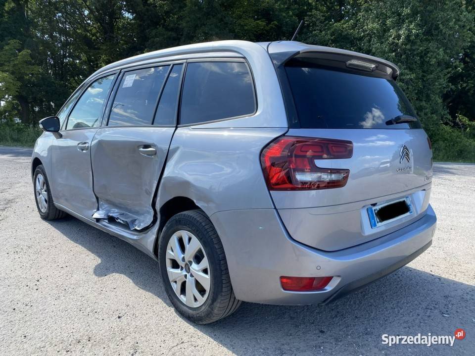 Citroen C4 Grand Picasso 2018r benzyna niski tempomat Pleszew