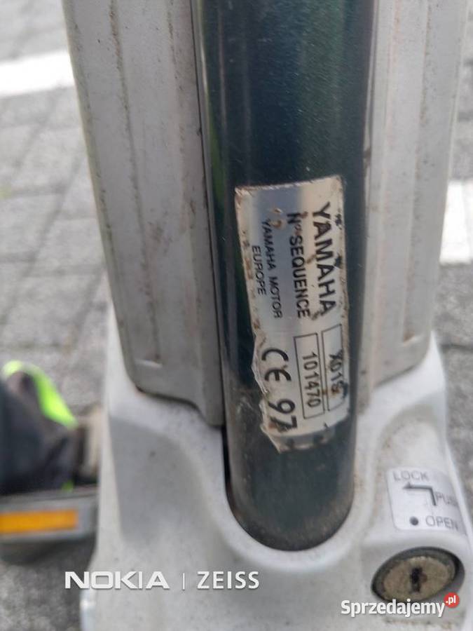 Rower elektryczny z wspomaganiem YAMAHA Miejskie Solarnia