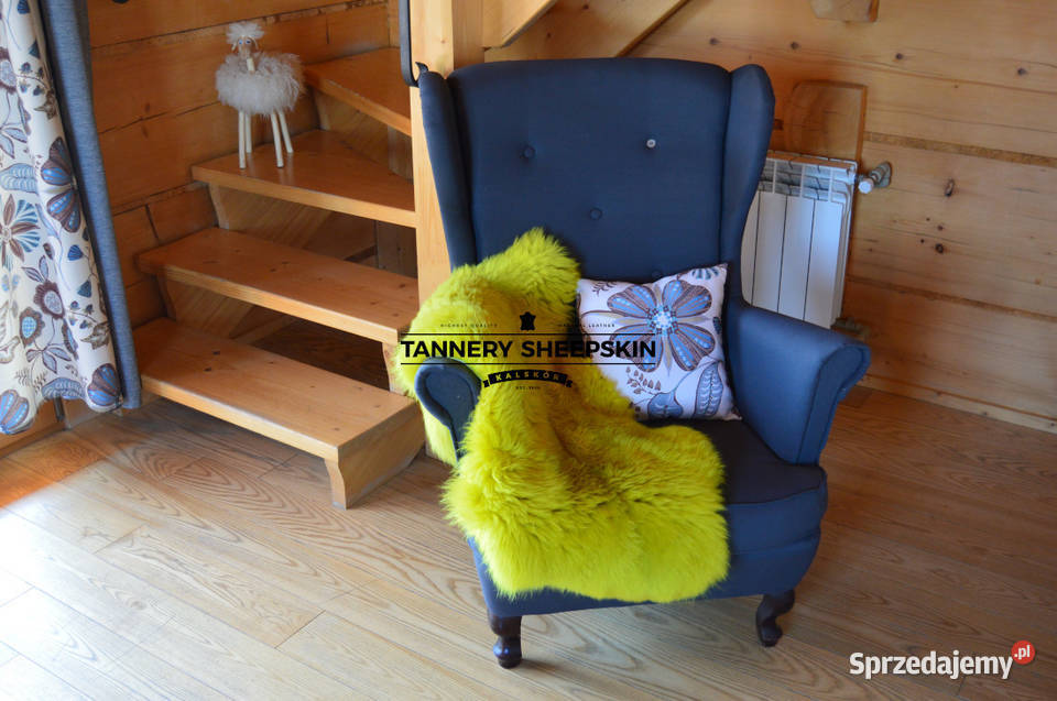 Skóra Naturalna Owcza Żółta 90110 Szaflary