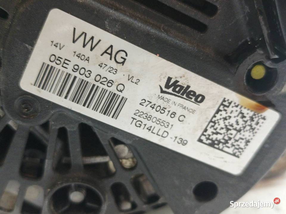 ALTERNATOR 05E903026Q 10 TSI 8 Skoda Kamiq I