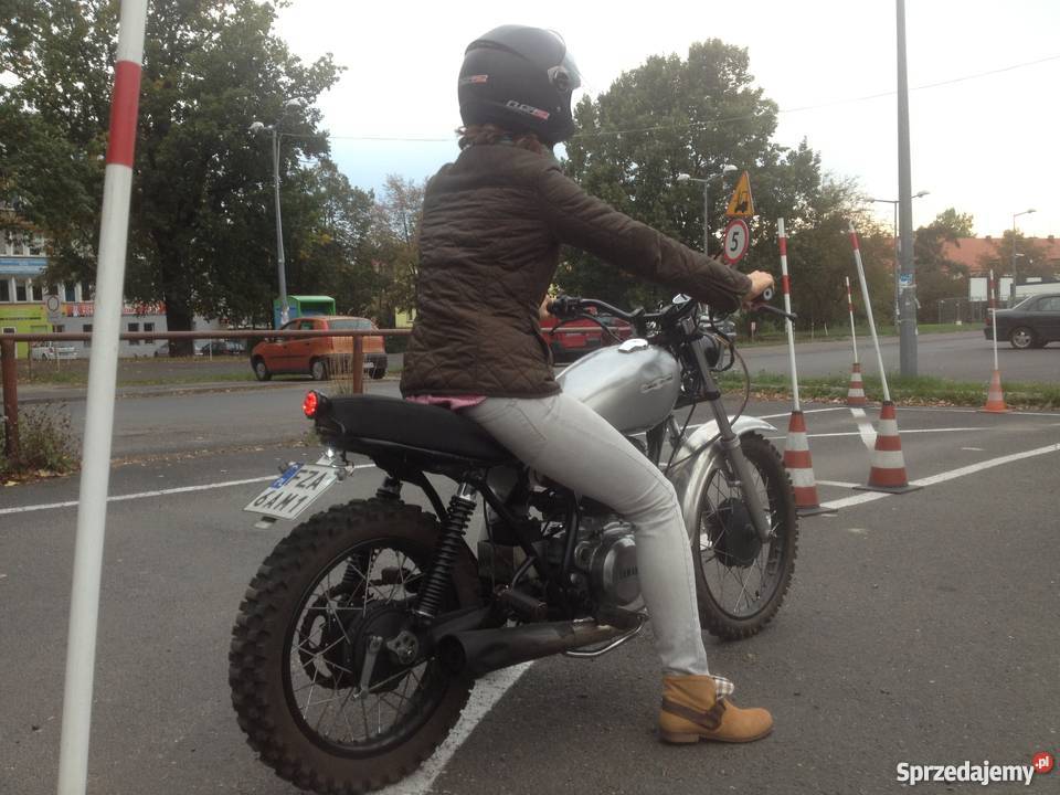 Motor Yamaha SR 250 Scrambler Street Flat manualna Zielona Góra