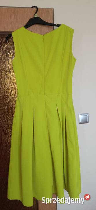 Sukienka limonka r40 Warszawa sprzedam