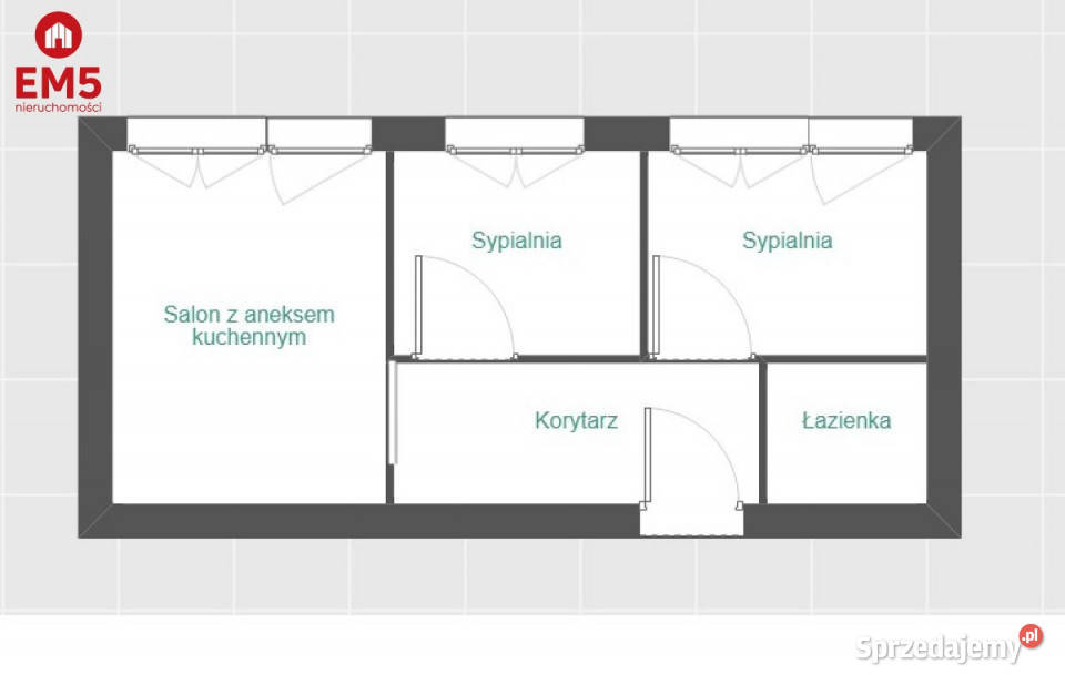 Sprzedam mieszkanie 50m2 3pok Białystok Ludwika