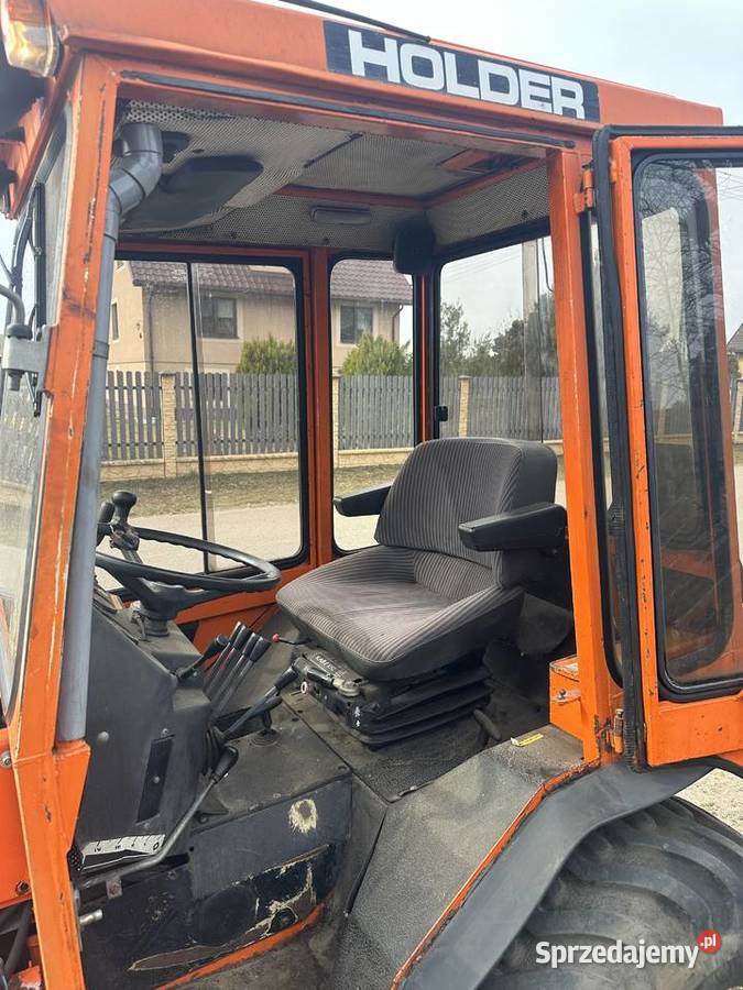 Mini Ciągnik Holder P70 z szczotką mazowieckie Łyse