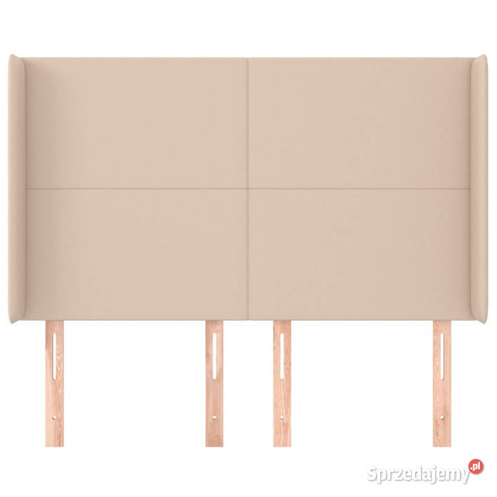 Zagłówek uszak cappuccino 147x16x118128 sztuczna
