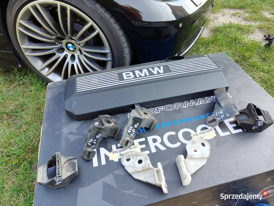 Bmw e46 ślizg zderzaka przód prawy lewy sedan łódzkie Aleksandrów Łódzki