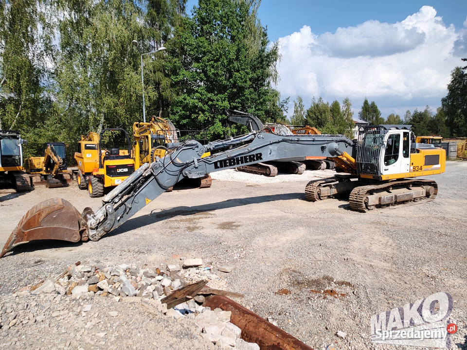Liebherr R934C NLC Litronic długie ramię PC 360 nie Ostrowiec Świętokrzyski