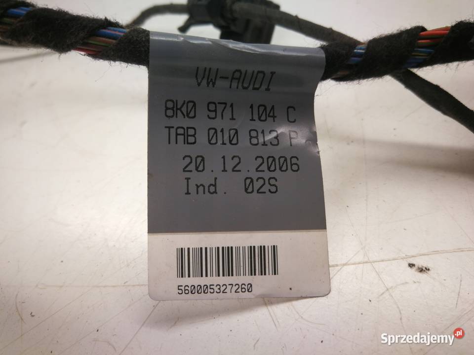 WIĄZKA PDC TYŁ AUDI A4 B8 A5 8K0971104C śląskie