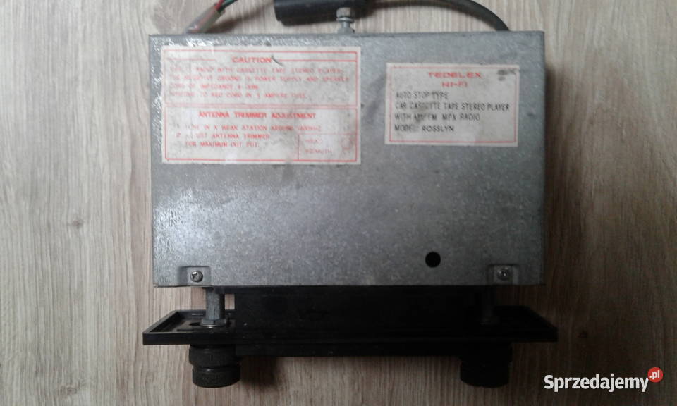 Radiomagnetofon tedelex vintage prl podlaskie Łomża