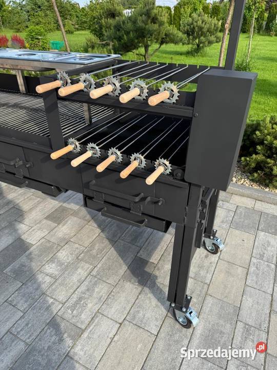 Grill Gastronomiczny węglowy gazowy Cieszyn