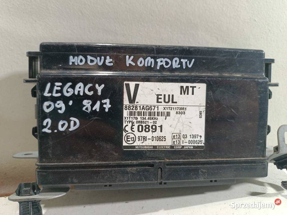 MODUŁ KOMFORTU SUBARU LEGACY 88281AG671 osobowe sprzedam