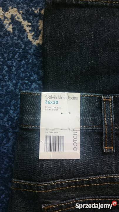 Spodnie jeansowe dzinsy 36x30 W36 L30 Calvin Rzeszów sprzedam