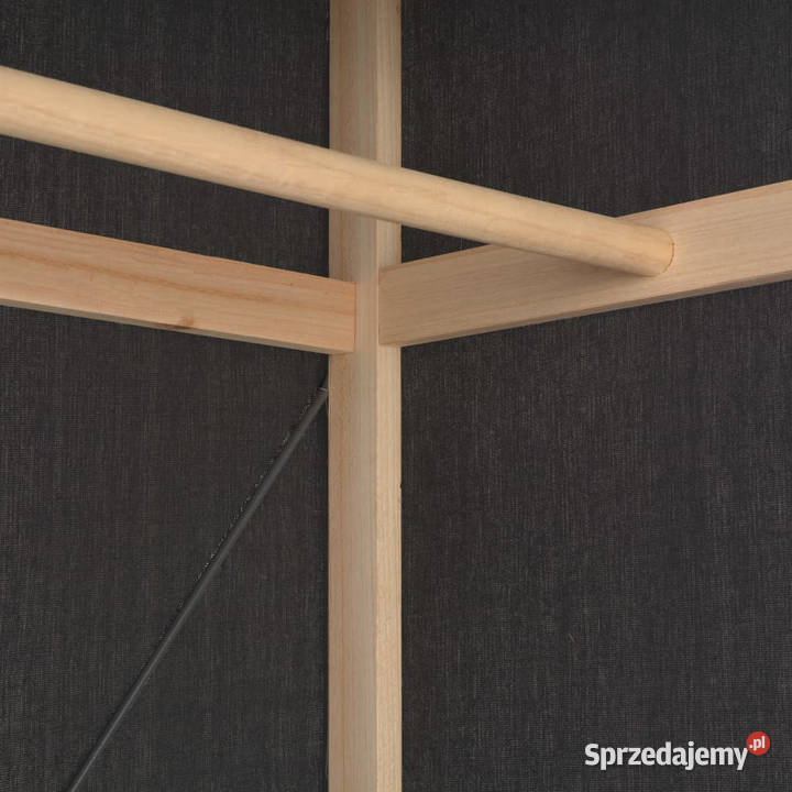 Szafa szara 79 x 40 x 170 materiałowa WM248193 mazowieckie sprzedam