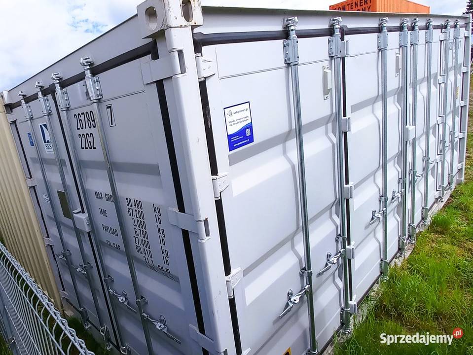 KONTENER MORSKI 20 otwierany bok i szczyt NOWY Biznes i Przemysł Główczyce sprzedam