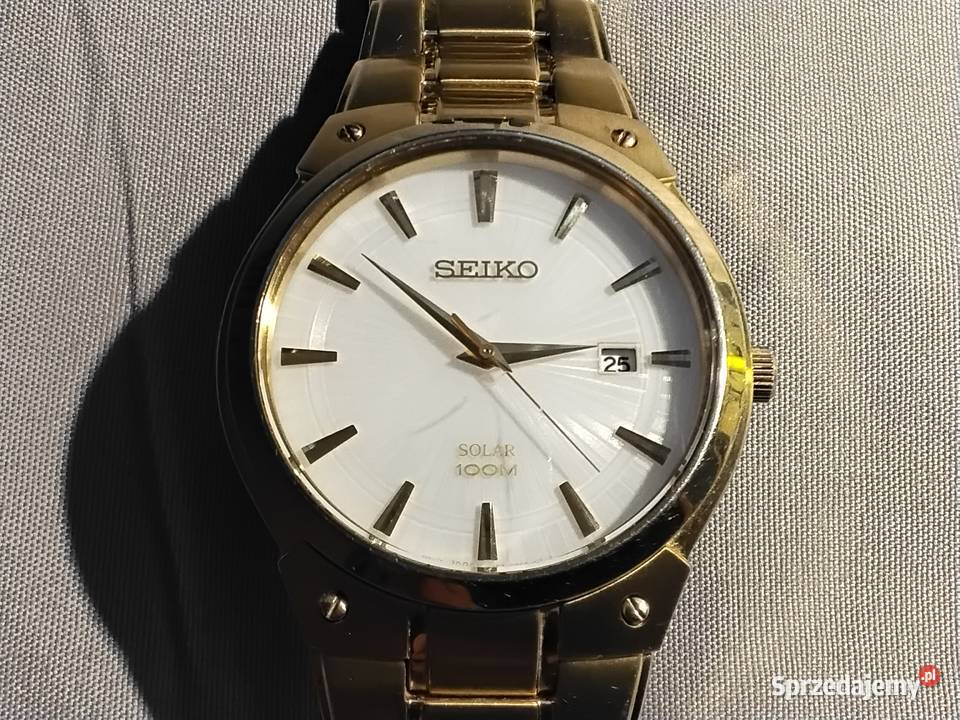 Seiko solar gold SNEP1342 Lublin
