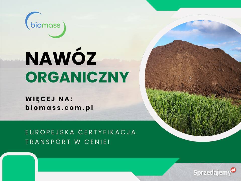 Nawóz organiczny Biomass Rolników nawozy Choszczno