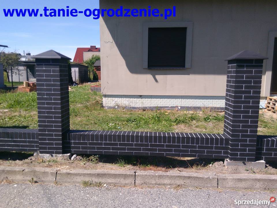 Ala klinkier słupki murki ogrodzenia imitacja Ogrodzenia i bramy Kielce