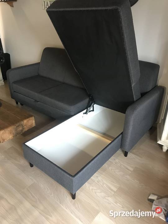 narożnik z funkcją spania 86cm wielkopolskie Kotowiecko sprzedam