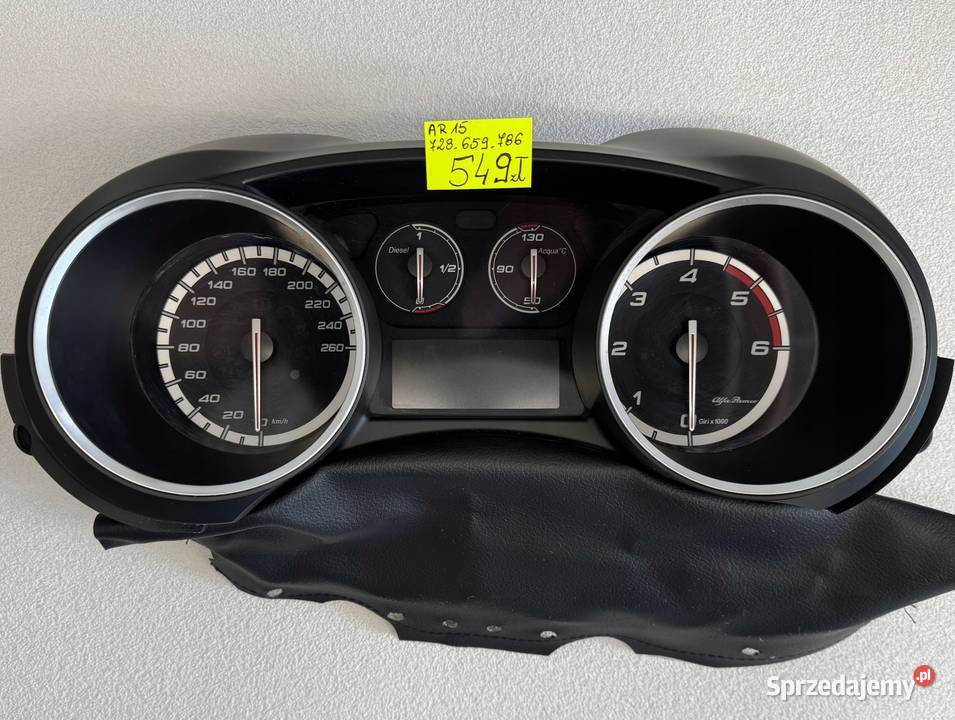 LICZNIK ZEGARY ALFA ROMEO GIULIETTA A2C87288500