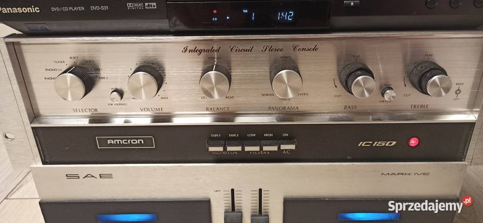 Przedwzmacniacz AMCRON IC 150 łódzkie Piotrków Trybunalski