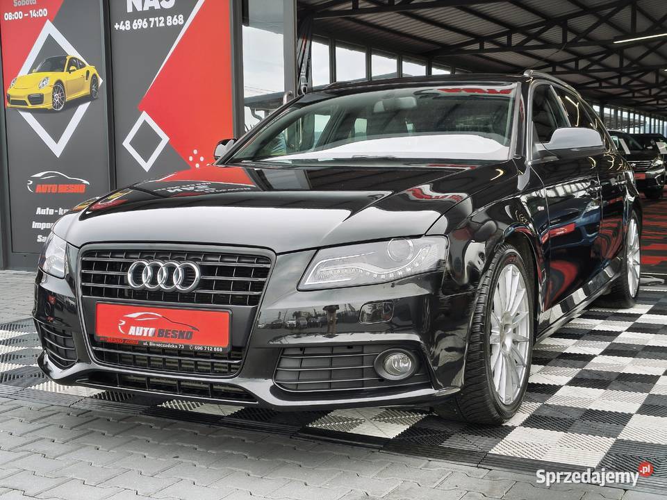 Audi A4 Avant PEŁEN SLINE Mały przebieg elektryczne lusterka podkarpackie Zarszyn sprzedam