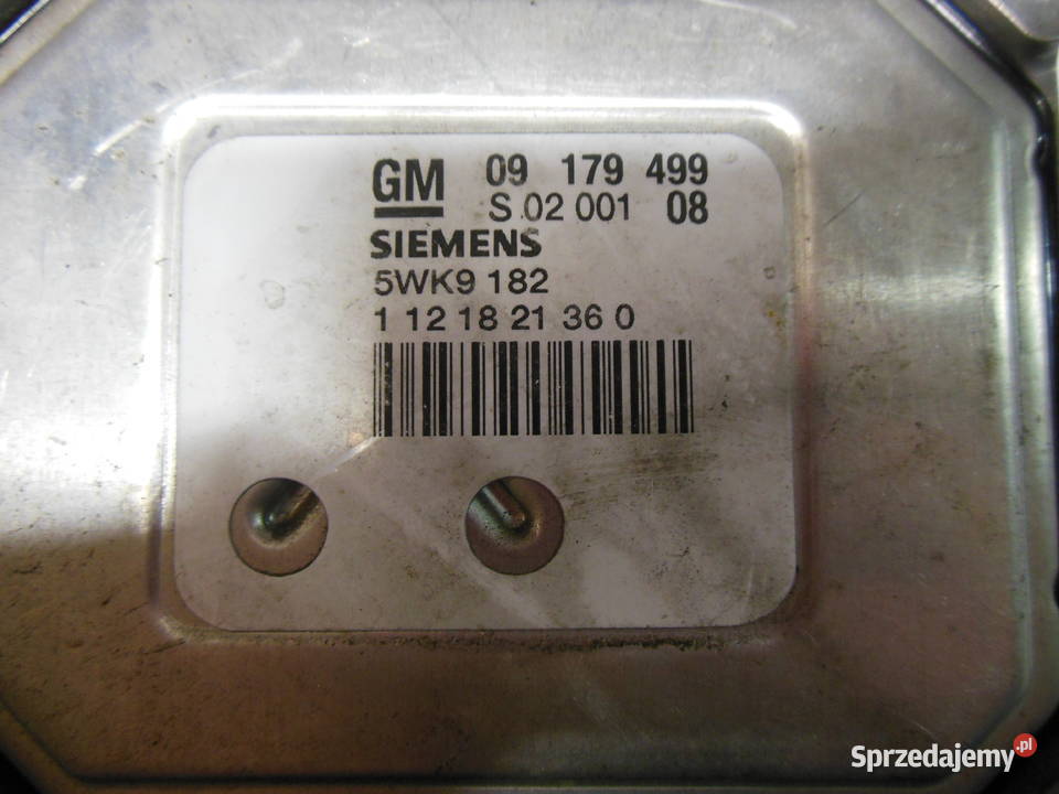 Sterownik silnika OPEL VECTRA C 18 09179499 śląskie Kozy