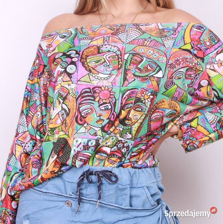 Bluzka kimono z jedwabiem Picasso3 9 kolorów Białystok