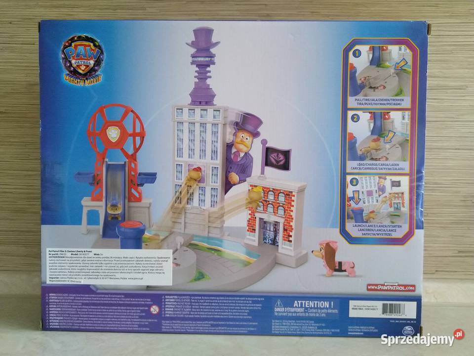 NAJTANIEJ Psi Patrol Liberty Wyrzutnia Wieża śląskie Zabrze