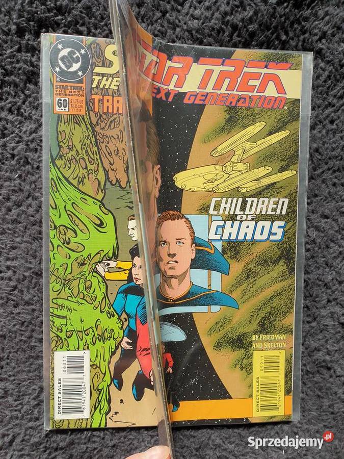 Star Trek The Next Generation 3 komiksy DC USA pomorskie