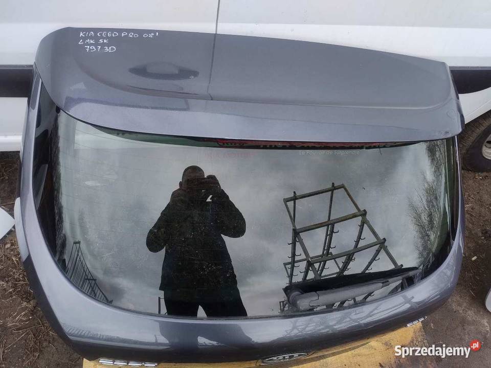 KLAPA BAGAŻNIKA SZYBA 5K KIA PRO CEED 3D Klapy bagażnika sprzedam