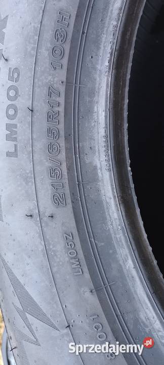 Opona Zimowa BRIDGESTONE LM005 21565R17 103H XL Samochodowe Opony i felgi Łask sprzedam
