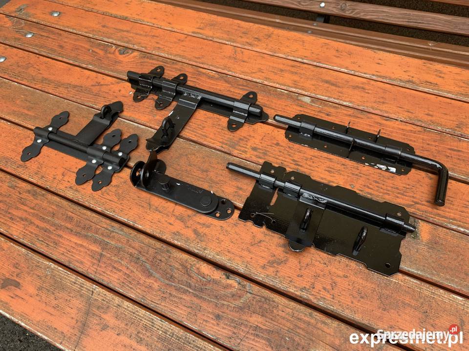 ZASUWA DRZWI BRAMOWA BRAM GARAŻOWA RYGIEL