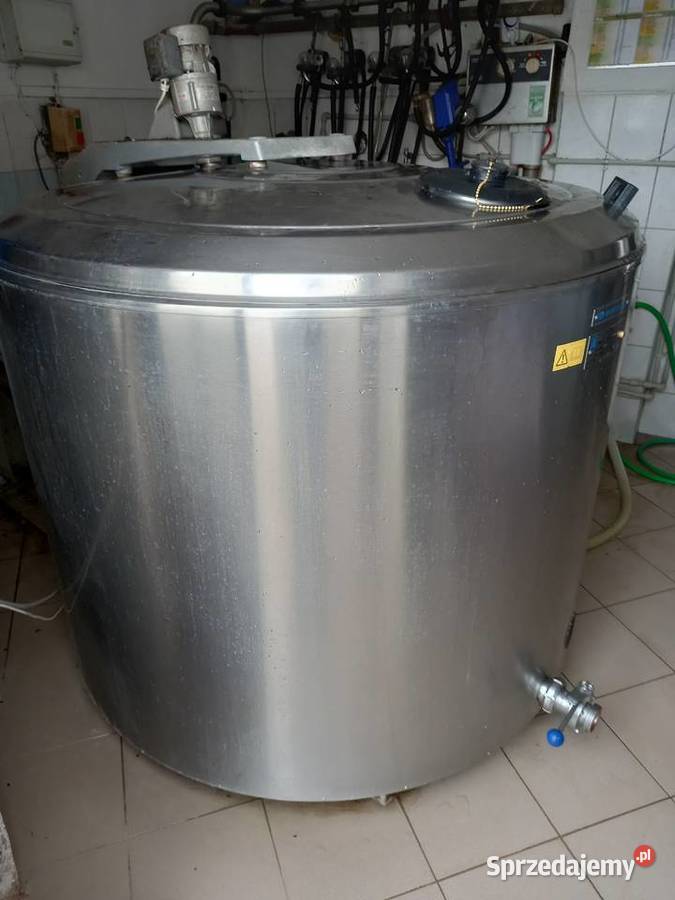Zbiornik schładzalnik do mleka 1200l