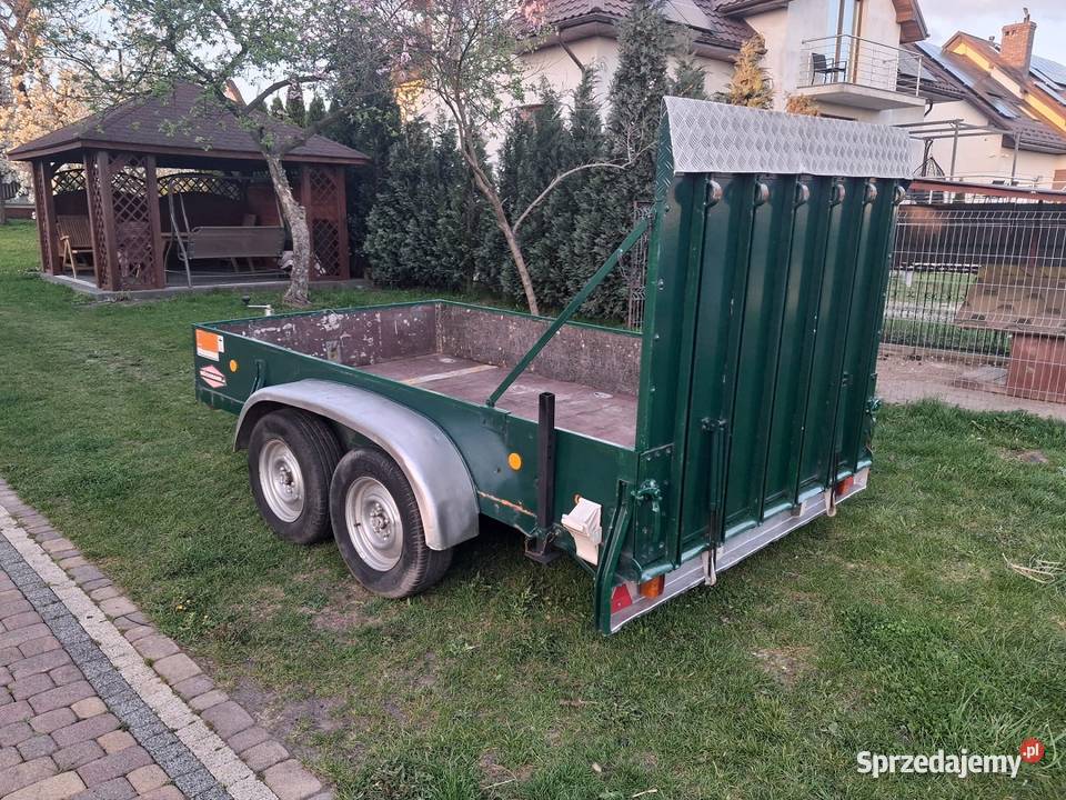 Przyczepa pod minikoparkę inny sprzęt Boeckman Rodaki sprzedam