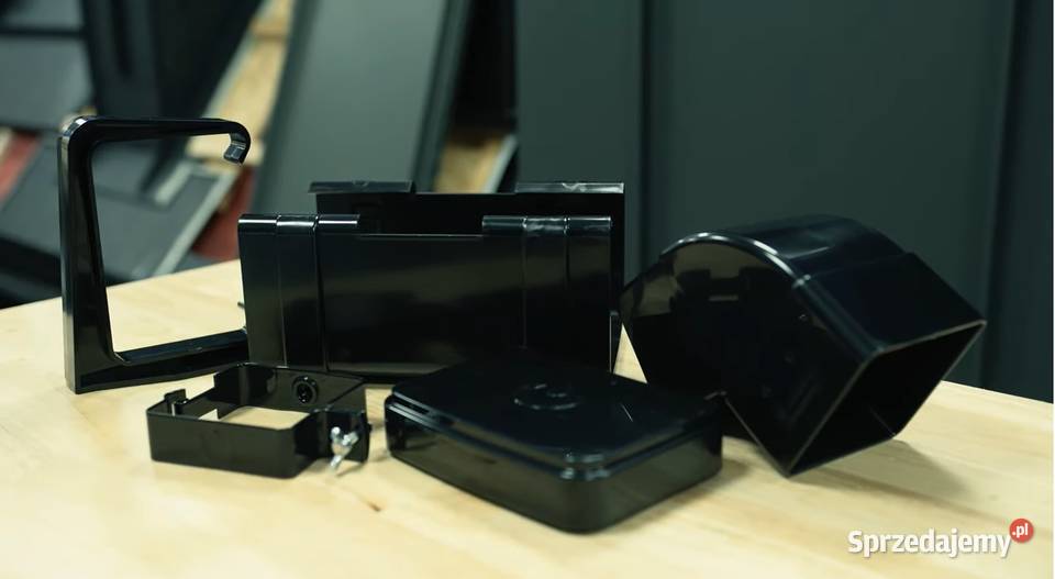 Krop złączka mufa rury spustowej kwadratowej PVC Hajnówka