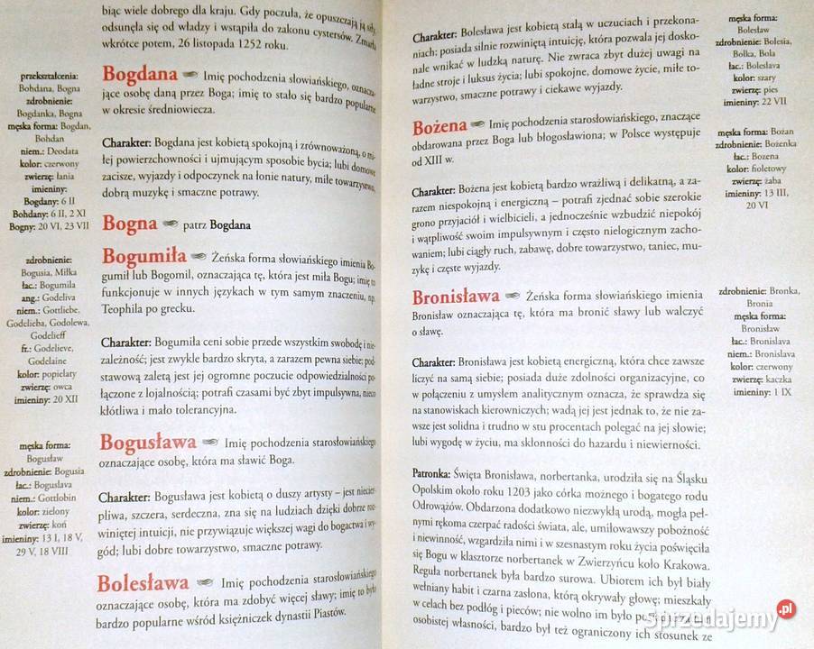 Księga imion Marek Skierkowski Chełm sprzedam