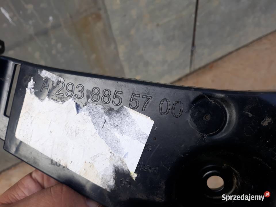 MERCEDES EQC ŚLIZG ZDERZAKA LEWY TYŁ A2938855700 wielkopolskie sprzedam