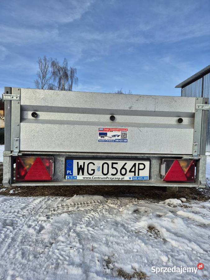 Przyczepka Zarejestrowana Niewiadów DMC 750 Ryki