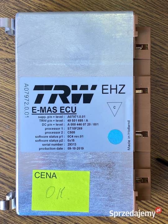 sterownik moduł osi skrętnej Mercedes Axor Wola Murowana