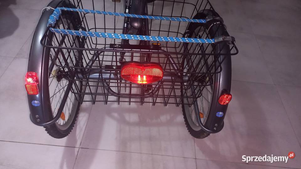 Rower trójkołowy elektryczny Kamrad Rowery elektryczne opolskie Lewin Brzeski
