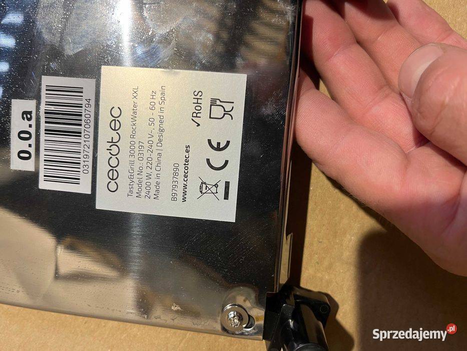 Kontaktowy grill elektryczny Cecotec 2400W Tuliszków