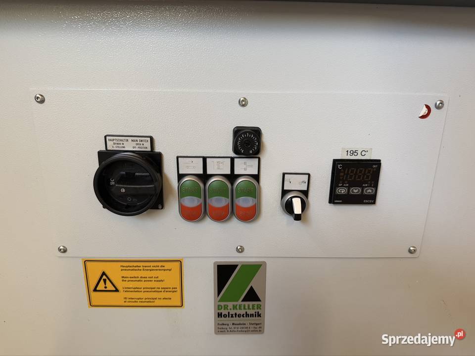 Okleiniarka oklejarka Brandt Ambition 1100 Frezy