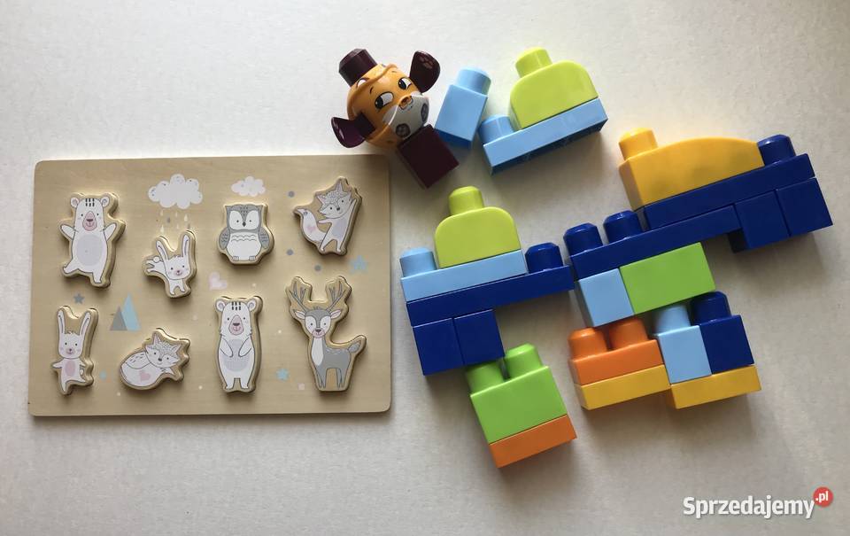 klocki Mega Bloks Drewniana zabawka motoryczna Opole