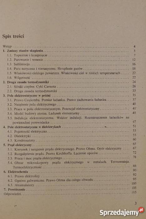 ZBIÓR ZADAŃ Z FIZYKI LICEUM I TECHNKUM SŁÓWKO skrypt, zeszyt ćwiczeń, zbiór zadań, testów Grudziądz