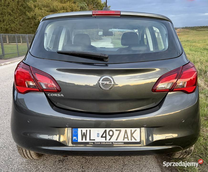 Opel Corsa E 2017 14 Benzyna BEZWYPADKOWA NiSKI bluetooth mazowieckie Warszawa