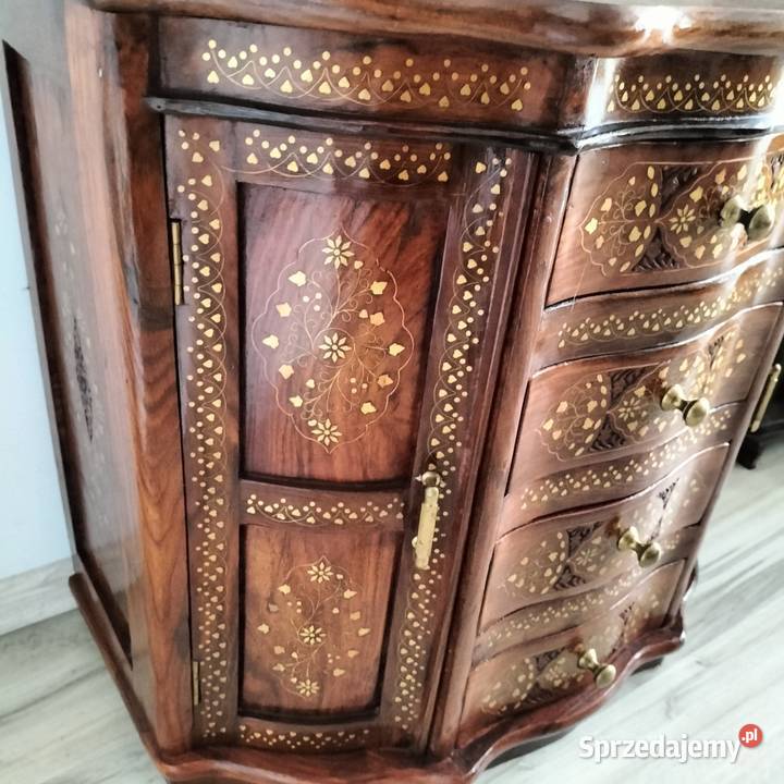 Orientalna komoda z drewna egzotycznego Legnica