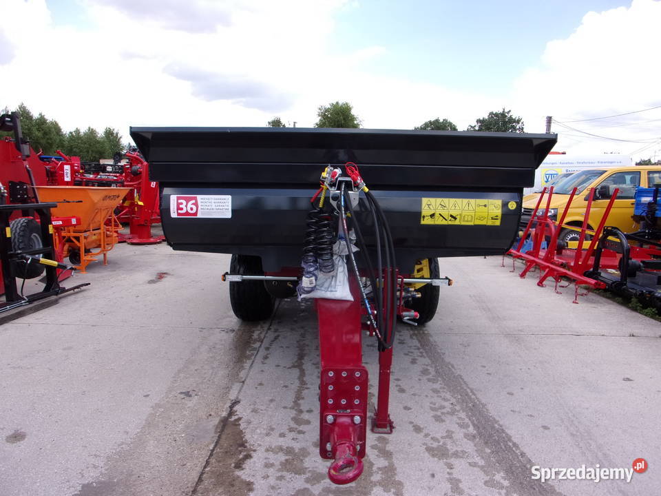 Pronar T6794M przyczepa budowlana tandem 8850  łódzkie Opoczno