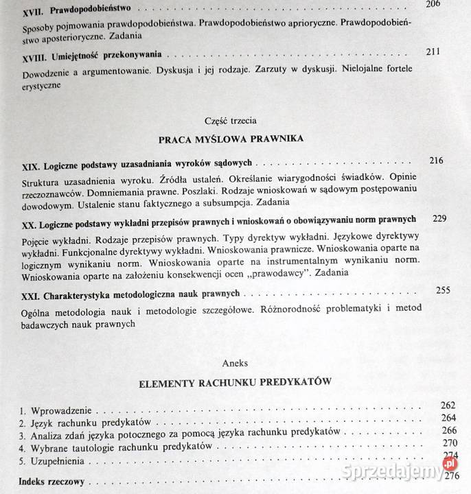 Logika praktyczna Zygmunt Ziembiński Rok wydania 1996 Chełm