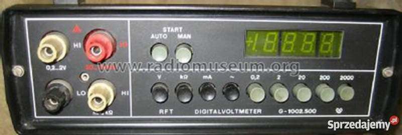 Digitalvoltmeter G1002500 kujawsko-pomorskie Bydgoszcz