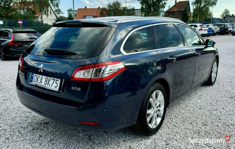 Peugeot 508 AllureLEDNaviPanoramaGwarancja I VAT marża dolnośląskie Kamienna Góra